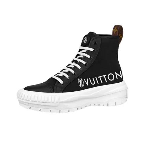 LOUIS VUITTON Squad Короткий Повседневный Кроссовки Женские Черные