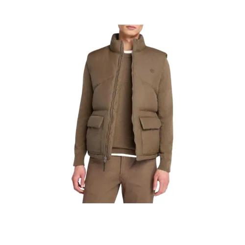 Timberland Коричневый Мужской Пуховый жилет