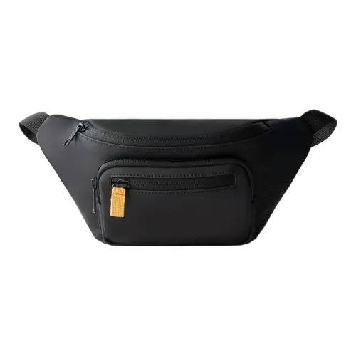 ZARA Полиуретан Бананка Стандартная Унисекс Черный