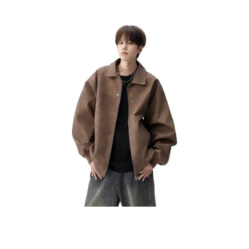 TR Унисекс Кожаные куртки