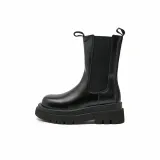 Черный длинный