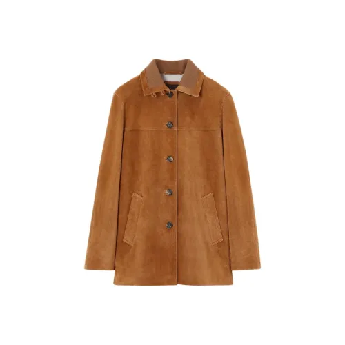 Loro Piana FW25 Кожа Куртка Женская