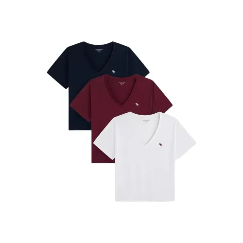 Abercrombie＆Fitch T-рубашка Женская упаковка из 3 штук