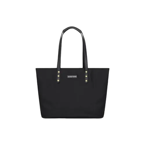 MAKEUP KITTEN Ткань Синтетическая кожа Сумка через плечо Сумка Большая Унисекс Черный