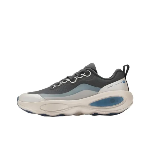 361° Амортизация устойчивость к истиранию дышащий низкий топ кроссовки с толстой подошвой мужские