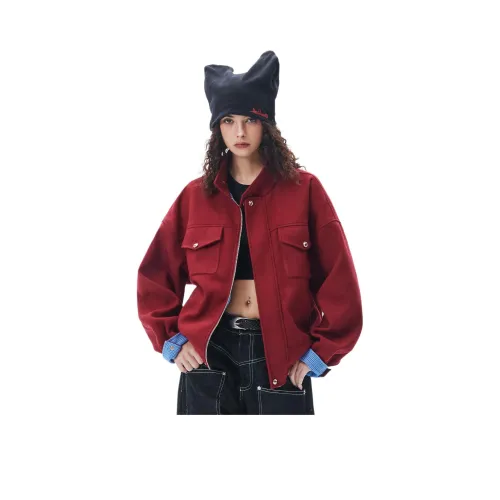 PISYPOX Красный Унисекс Куртки