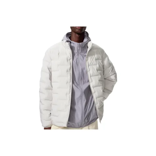 UNIQLO Белый Мужской Пуховик