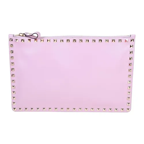 Valentino Телячья кожа Клатч Женский Розовый