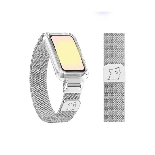 MSSM Ремень Совместимость с Huawei Металл Huawei Wristband 10 9 8 160 мм