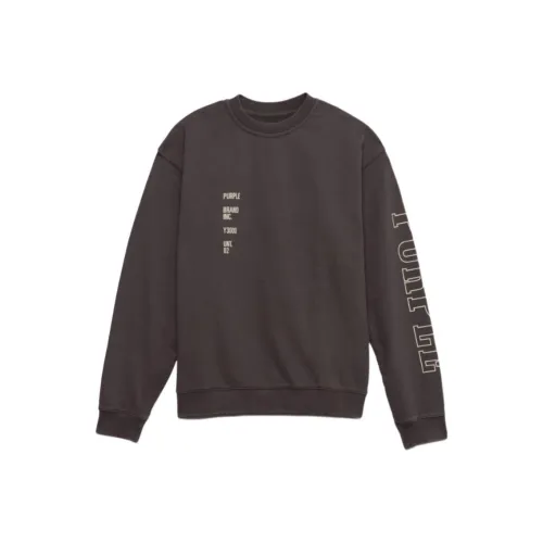 Purple Brand Carbon Gray Мужские Свитшоты