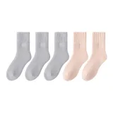 Серый 3 + Розовый 2 [5 пар]