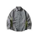 Речной камень серого цвета