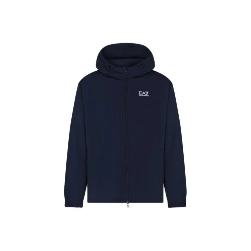 EMPORIO ARMANI EA7 Хлопковый пуховик Мужской