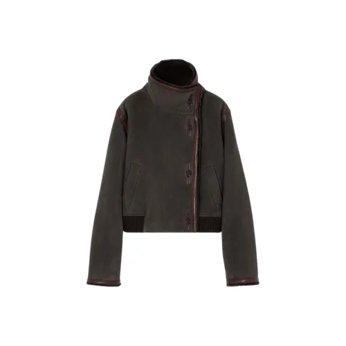 Loro Piana FW25 Кожа Куртка Женская