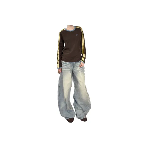 Masongarments Blue Unisex Jeans Масонгарментс Синий Унисекс Джинсы