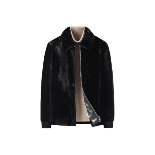 SENJIALUO Мужская кожа и мех