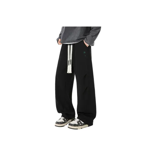 ZWWWZ Вязаные тренировочные штаны унисекс