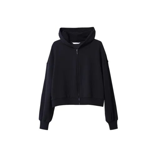 AMII Черное Женское Короткое Пальто