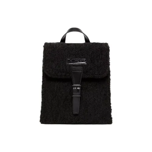 Dr.Martens Полиэстер с кожаными вставками рюкзак мини унисекс черный