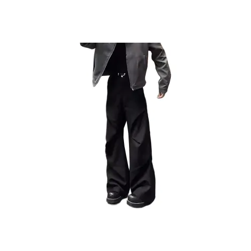 BEAR UNION Черные Унисекс Повседневные Штаны