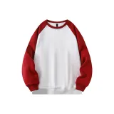 Белый, бордовый, рукава.