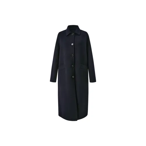 3COLOUR Темно-синий женский пальто