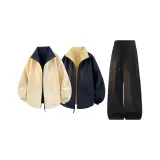 Светло-желтый [Двусторонний] Топ + Штаны