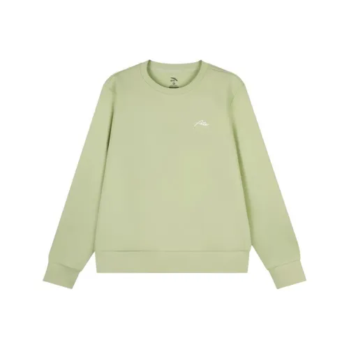 ANTA Paulownia Цветочный дизайн Желтый Зеленый Женский Свитшот