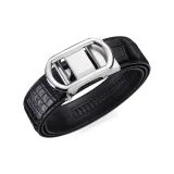 Серебряный [Крокодиловый узор]