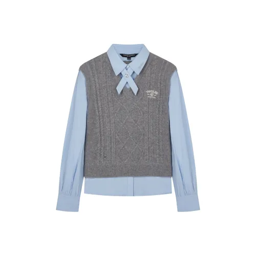 Teenie Weenie Синий Женские Рубашки