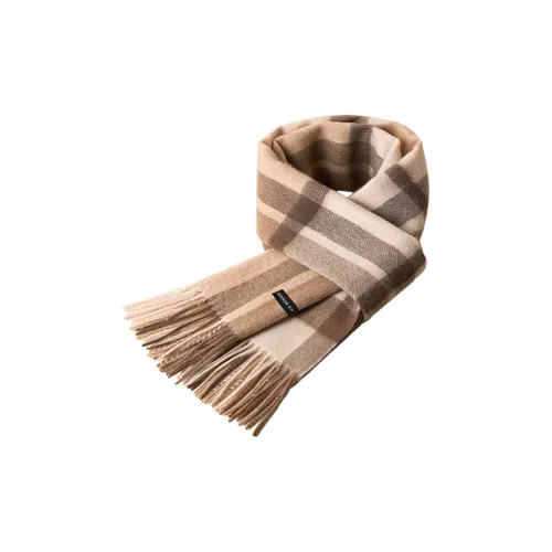 ZOOLER 100% шерсть бахрома вязаный шарф женский