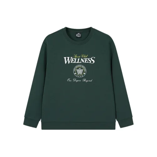 361° Christmas Темно-зеленый Мужские Свитшоты