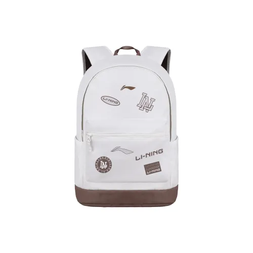 Лайнер Полиэстер Рюкзак Стандартный Унисекс Бежевый