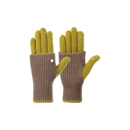 NANJIREN Акриловые вязаные перчатки для женщин