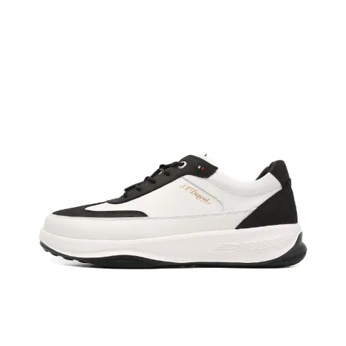 S. T.DUPONT Низкий топ Повседневная обувь Мужская Белый Черный Белый Серый