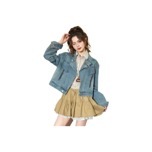 FAWENXIANGZI Джинсовая куртка Женская