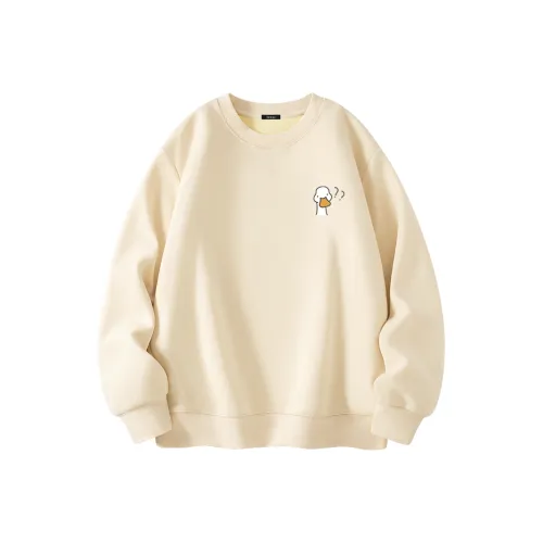 Miniso Осенний и Зимний Свитшот с Круглым Воротником Унисекс