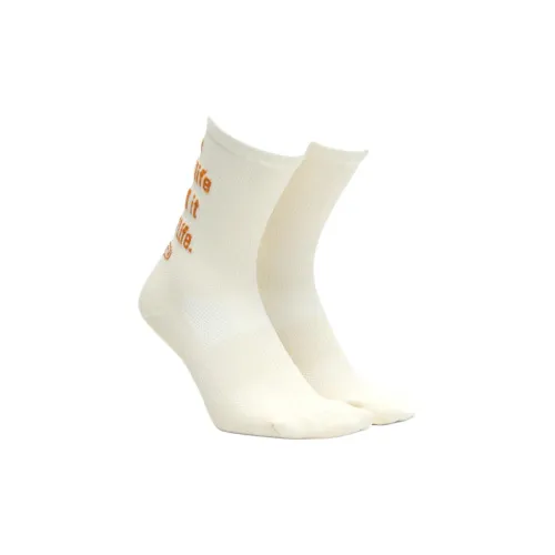 Keen 1 Pack White Unisex MID Shin Socks