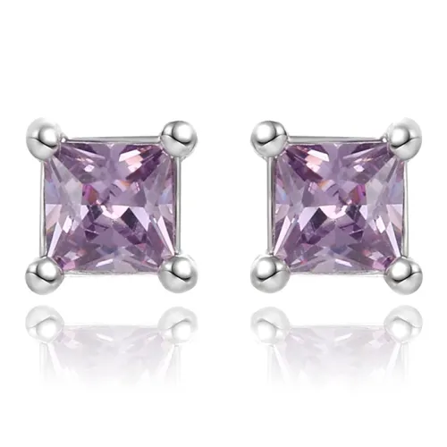 Серьги-гвоздики из меди и сплава женские XUPING