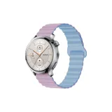 Розовый и туманно-синий [Только ремешок, без механизма]