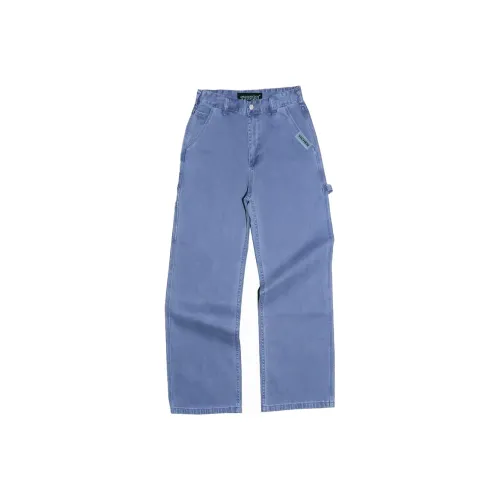 YICHEN Бензиновый Синий Унисекс Джинсы