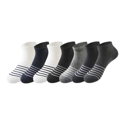 Reebok 7 пачек смешанных цветов мужские носки No Show