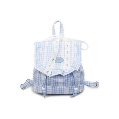 WRELS Ткань Рюкзак Стандартный Синий