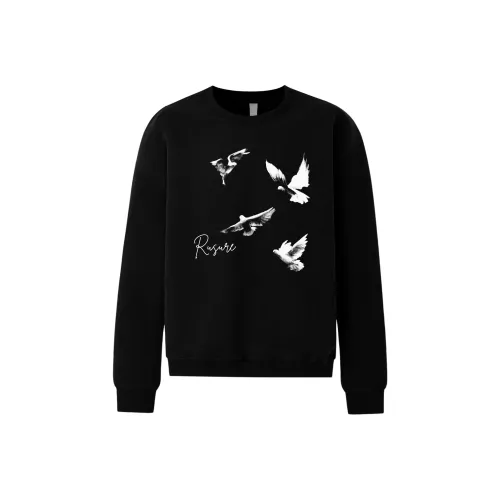 RUSURE Черный Унисекс Свитшоты