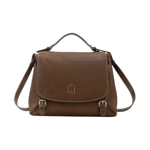 Monna Lisa Рюкзак из воловьей кожи большой женский коричневый