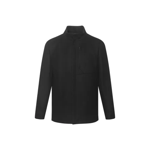 LESS IS MORE Черное G5DYR00201 Мужское пальто