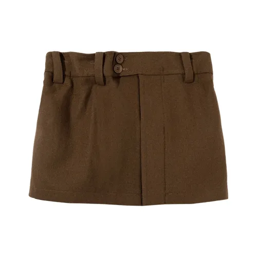 Ouyang Повседневные короткие юбки для женщин