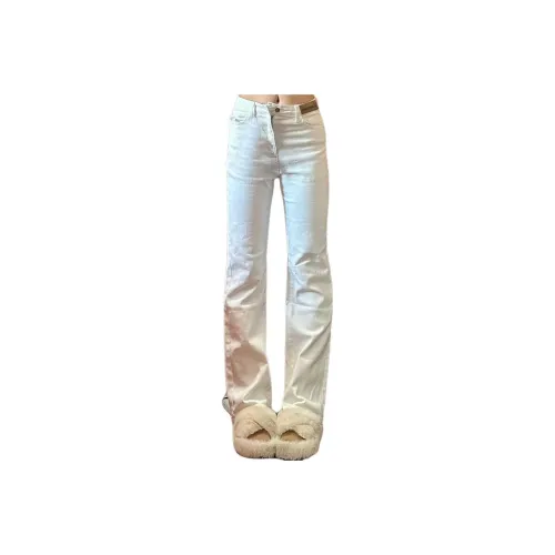 Bamboo Twill Damask и Silk Record Джинсы Женские