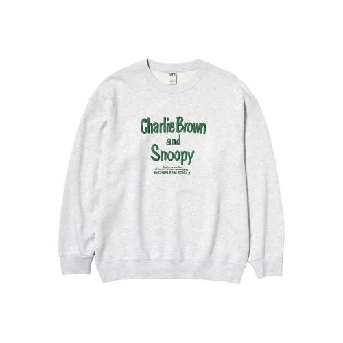 UNIQLO Серый Унисекс Свитшоты