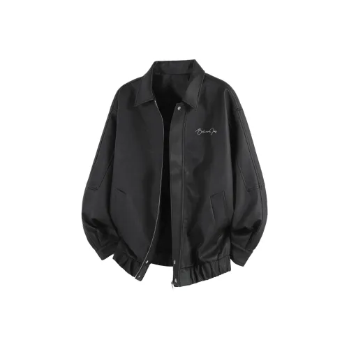 IN'S Унисекс Кожаные Куртки